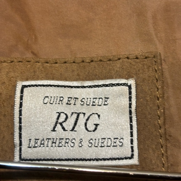 RTG LEATHER & SUEDES Vintage Leather Jacket & Pants 2-Piece Set - Picture 16 of 16